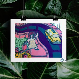 "Sassy City" Print